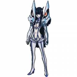 Kill La Kill Satsuki in Suit - Embroidered Iron-On Patch