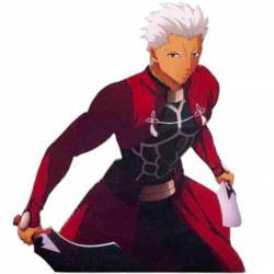 Fate Stay Night [Unlimited Blade Works] Archer - Embroidered Iron-On Patch