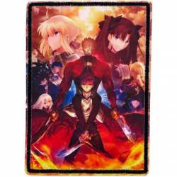 Fate Stay Night [Unlimited Blade Works] Battle Pose - Embroidered Iron-On Patch