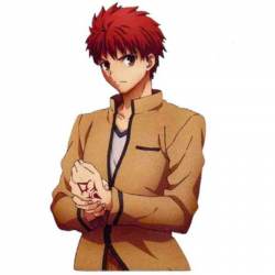 Fate Stay Night [Unlimited Blade Works] Emiya - Embroidered Iron-On Patch