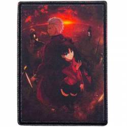 Fate Stay Night [Unlimited Blade Works] Tohsaka & Archer - Embroidered Iron-On Patch