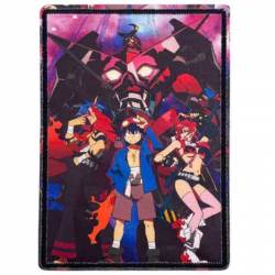 Gurren Lagann Cool Team Pose - Embroidered Iron-On Patch