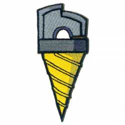 Gurren Lagann Drill Key - Embroidered Iron-On Patch