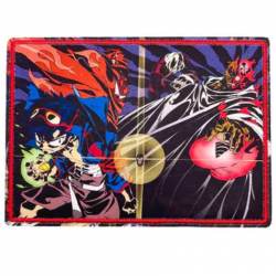 Gurren Lagann Good vs Evil - Embroidered Iron-On Patch
