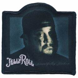 Jelly Roll Beautifully Broken - Embroidered Iron-On Patch