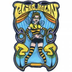 Blind Melon Bee Girl - Embroidered Iron-On Patch