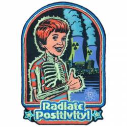 Steven Rhodes Radiate Positivity - Embroidered Iron-On Patch