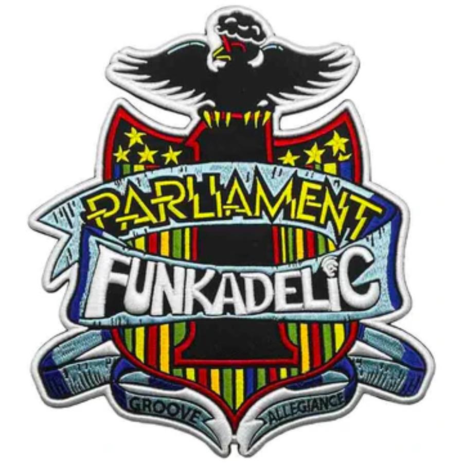 George Clinton Crest Oversized Patch - Embroidered Iron-On Patch at ...