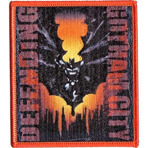 Batman Defending Gotham - Embroidered Patch