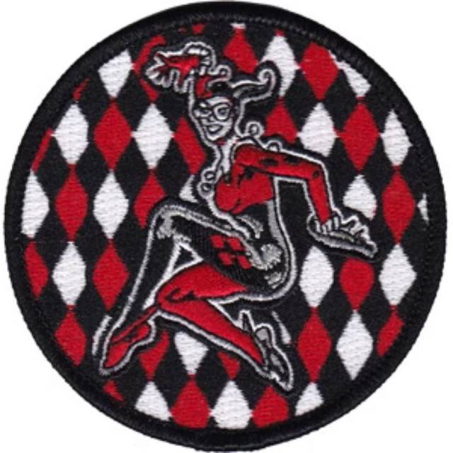 Batman Harley Quinn Pose - Embroidered Patch