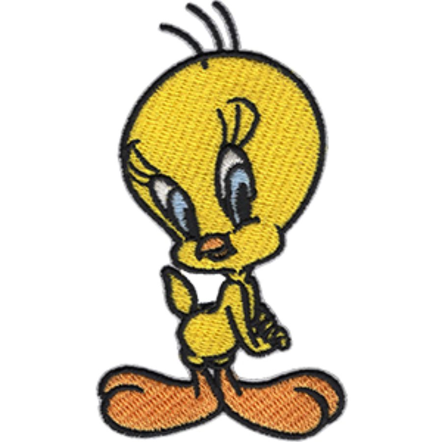 Looney Tunes Tweety Bird Cutie - Embroidered Iron-On Patch