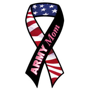 Army Mom - Ribbon Magnet
