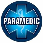 Paramedic Star Of Life - Circle Magnet