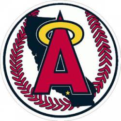 California Angels 1986-1992 Logo - Sticker