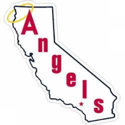 California Angels 1973-1985 Logo - Sticker