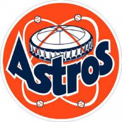 Houston Astros 1977-1993 Logo - Sticker