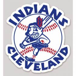Cleveland Indians 1973-1978 Logo - Sticker