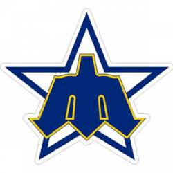 Seattle Mariners 1981-1986 Logo - Sticker
