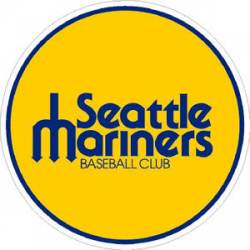 Seattle Mariners 1977-1980 Logo - Sticker