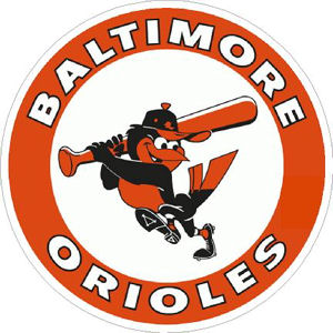 Baltimore Orioles 1966-1988 Logo - Sticker