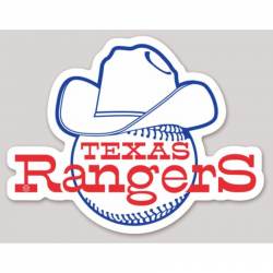 Texas Rangers 1981 Logo - Sticker