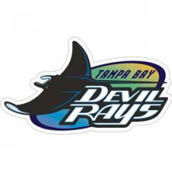 Tampa Bay Devil Rays 1998-2000 Logo - Sticker