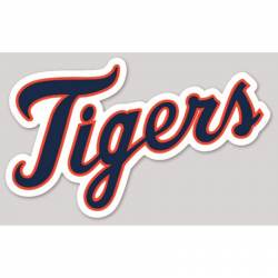 Detroit Tigers 1994-Present Script Logo - Sticker