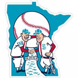 Minnesota Twins 1961-1975 Logo - Sticker