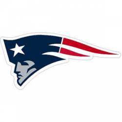 NEW ENGLAND PATRIOTS vinyl Sticker Decal 12 x 5.4, Real Red 