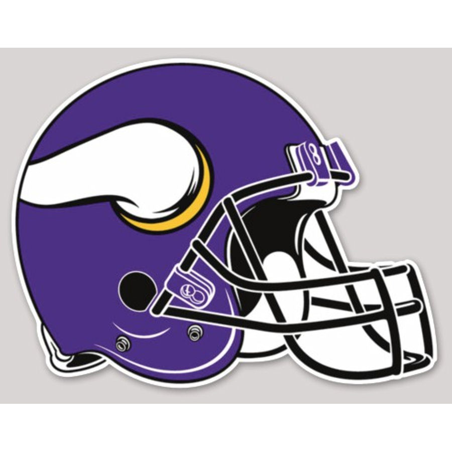 Viking Football Helmet Decals