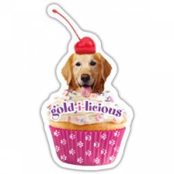 Gold-i-licious - Pupcake Magnet