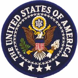 United States Of America Seal - Embriodered Iron-On Patch