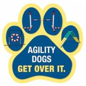 Agility Dogs Get Over It - Paw Magnet