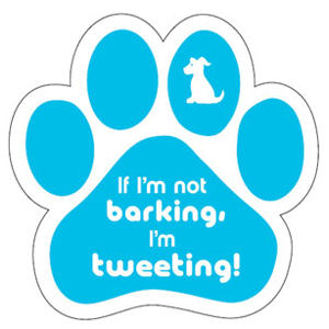 Barking, Tweeting - Paw Magnet