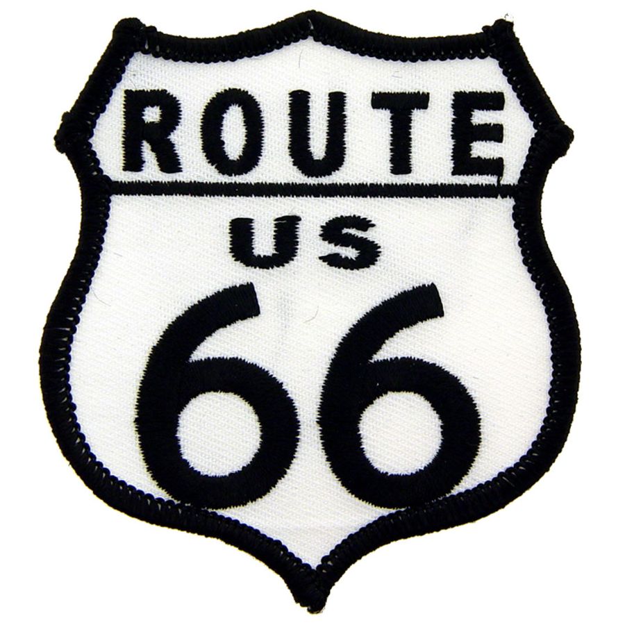 Route Rt. 66 US - Great American High Way Embroidered Patch at Sticker ...