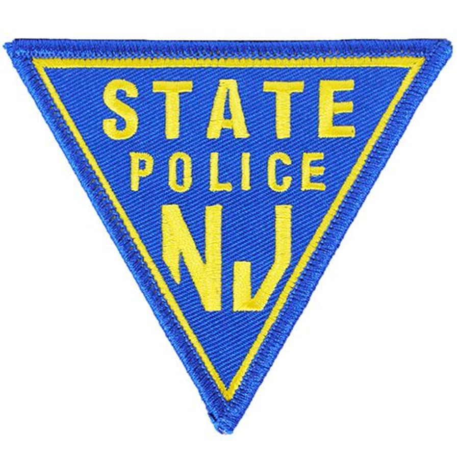 New Jersey State Police - Embroidered Iron-On Patch