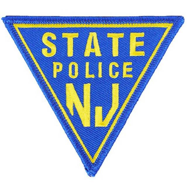 New Jersey State Police - Embroidered Iron-On Patch