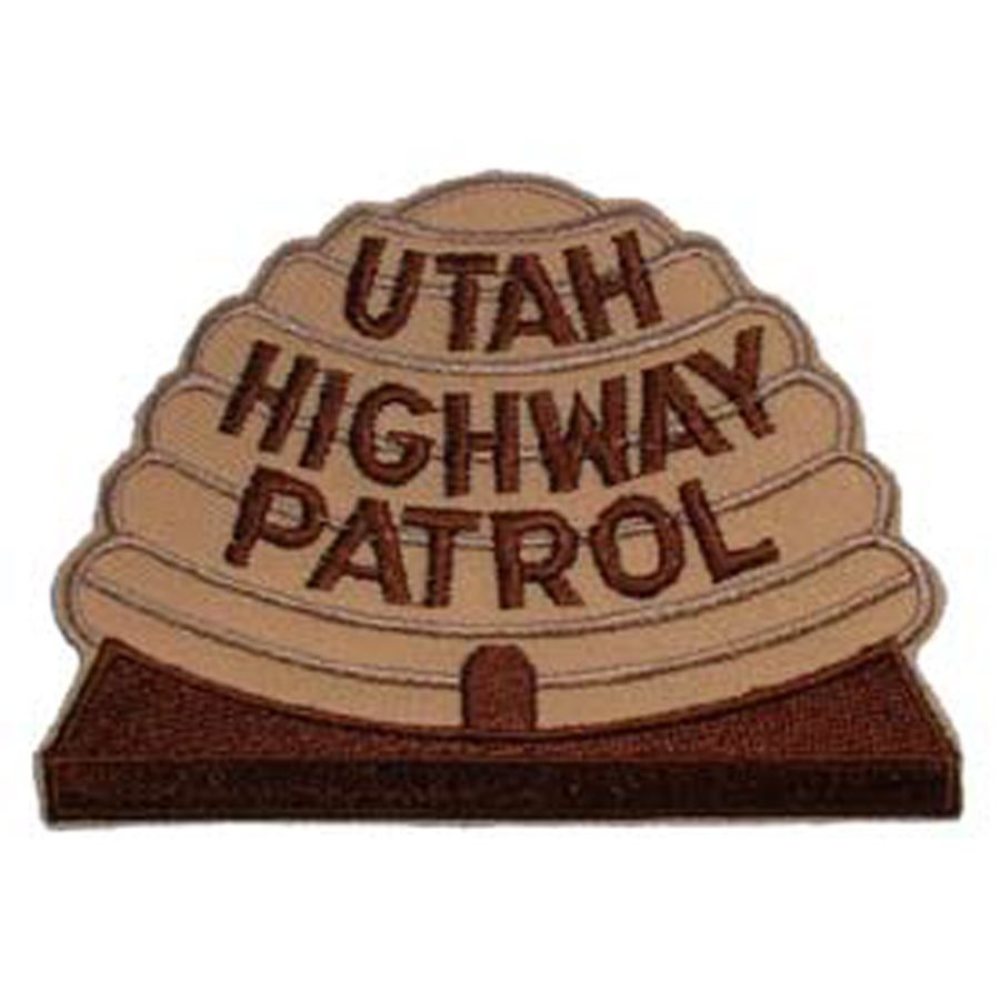 Utah Highway Patrol - Embroidered Iron-On Patch