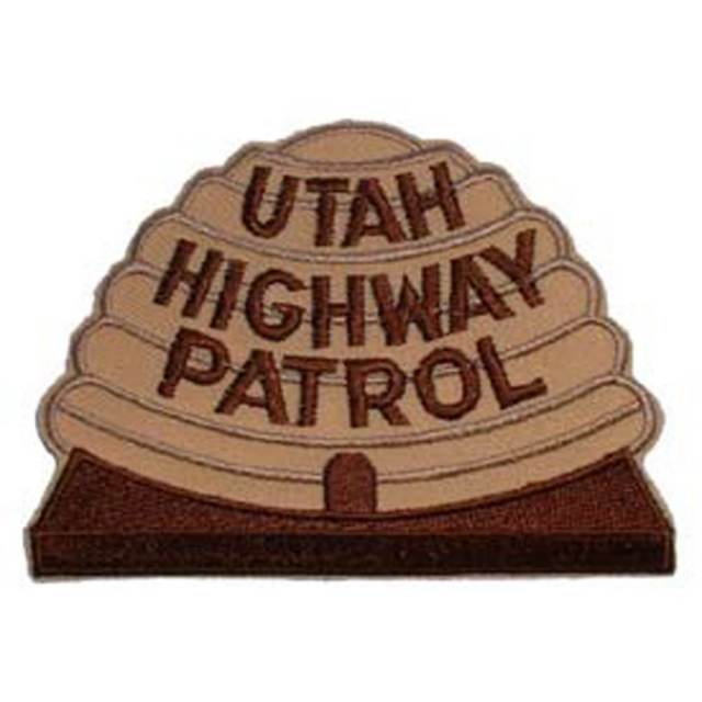 Utah Highway Patrol - Embroidered Iron-On Patch