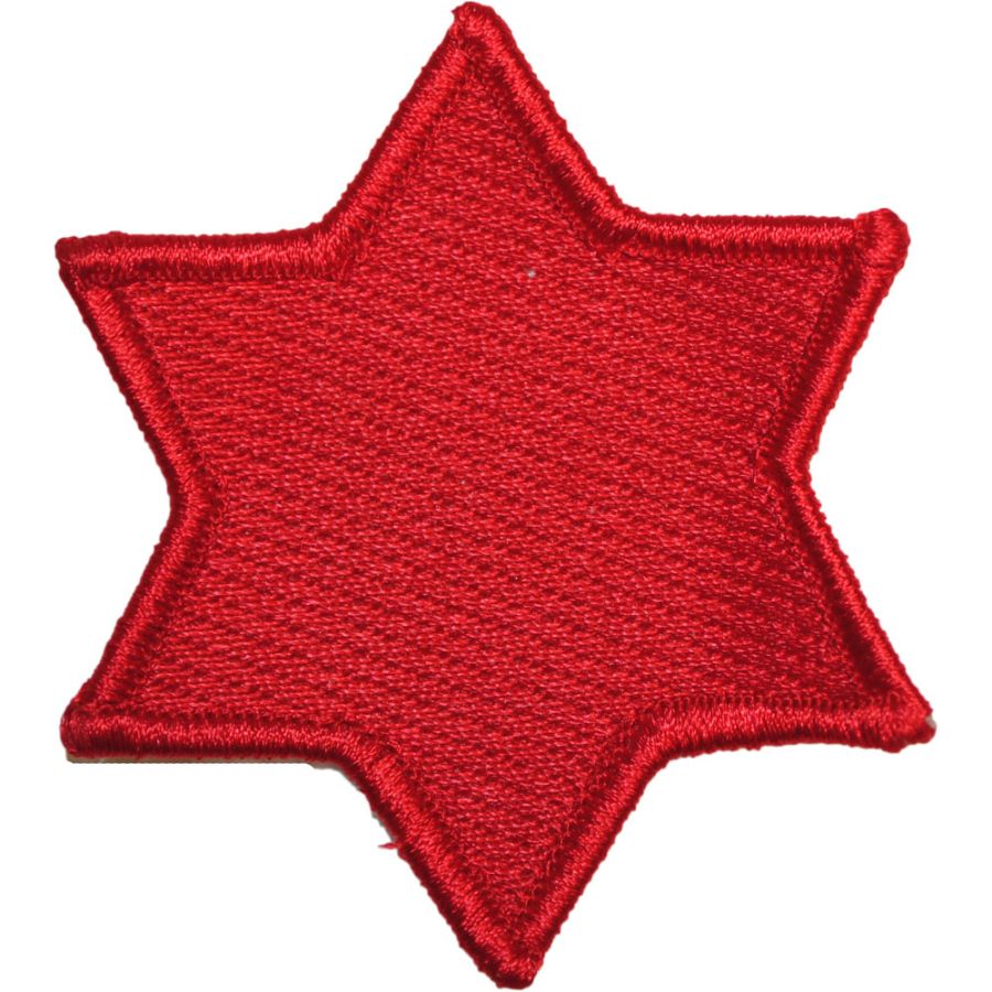 United States Army 6th Infantry Division - 3" Embroidered Iron On Patch