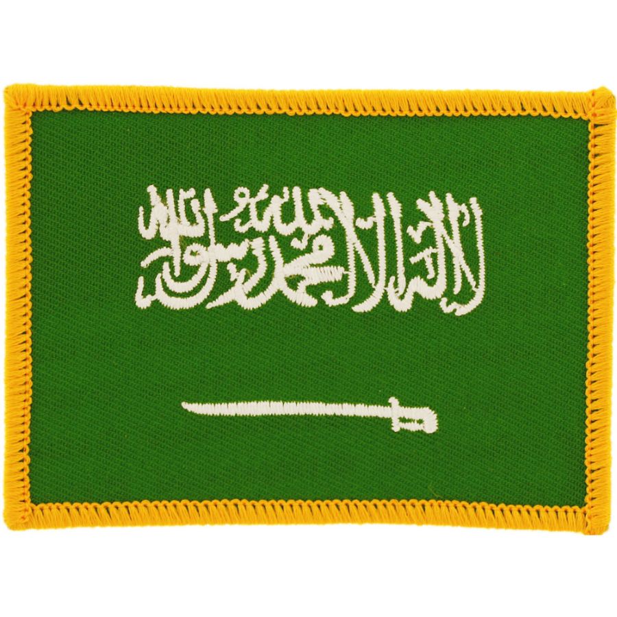 Saudi Arabia - Flag Embroidered Iron-On Patch