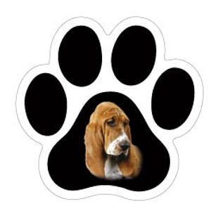 Basset Hound - Mini Paw Magnet