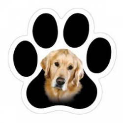 Golden Retriever - Mini Paw Magnet