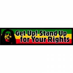 Get Up Stand Up For Your Rights Bob Marley - Sticker
