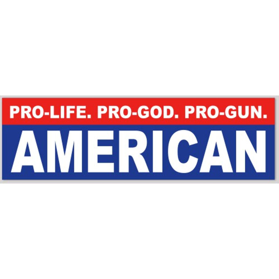 Pro-Gun Vinyl Decal Sticker Details about   Pro-God Pro-Life Free Shipping 