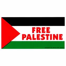 Free Palestine - Vinyl Sticker