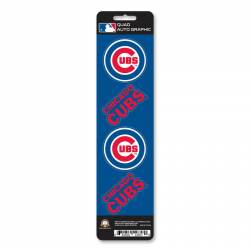 Chicago Cubs - Set Of 4 Quad Sticker Sheet