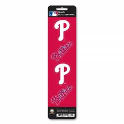 Philadelphia Phillies - Set Of 4 Quad Sticker Sheet