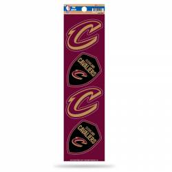 Cleveland Cavaliers 2022 Logo - Set Of 4 Quad Sticker Sheet