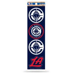 Los Angeles Clippers 2024 Logo - Set Of 4 Quad Sticker Sheet